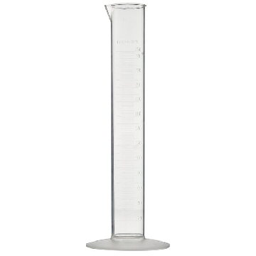 经济型有刻度量筒，聚甲基戊烯，250ml容量，12/箱，3665-0250，Nalgene，Thermofisher，赛默飞世尔