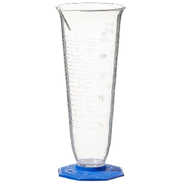 双刻度配药量筒，聚甲基戊烯，125ml容量，12/箱，3673-0004，Nalgene，Thermofisher，赛默飞世尔