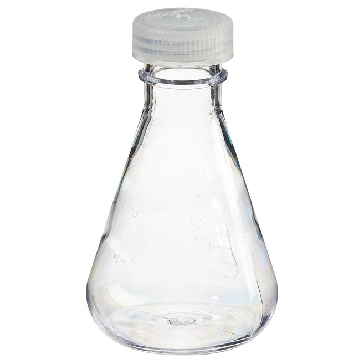 带螺旋盖的锥形瓶，聚碳酸酯，聚丙烯盖，250ml容量，12/箱，4108-0250，Nalgene，Thermofisher，赛默飞世尔