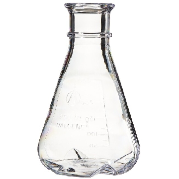 三角瓶，聚碳酸酯，250ml容量，12/箱，4110-0250，Nalgene，Thermofisher，赛默飞世尔