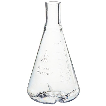 三角瓶，聚碳酸酯，1000ml容量，6/箱，4110-1000，Nalgene，Thermofisher，赛默飞世尔