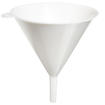 大漏斗，高密度聚乙烯，漏斗顶部内径279mm，6/箱，4262-0110，Nalgene，Thermofisher，赛默飞世尔