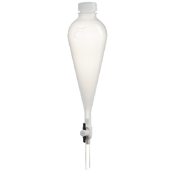 分液漏斗，聚丙烯；Teflon*TFE活塞和外壳，250ml容量，4/箱，4300-0250，Nalgene，Thermofisher，赛默飞世尔