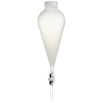 分液漏斗，聚丙烯；Teflon*TFE活塞和外壳，500ml容量，4/箱，4300-0500，Nalgene，Thermofisher，赛默飞世尔