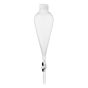 分液漏斗，Teflon*FEP；Teflon*TFE活塞，Tefzel*ETFE螺旋盖，250ml容量，4/箱，4301-0250，Nalgene，Thermofisher，赛默飞世尔