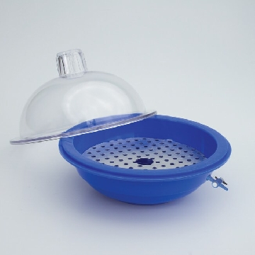 干燥器，250mm聚碳酸酯盖，蓝色聚丙烯主体，Teflon*TFE塞子和活塞，4/箱，5310-0250，Nalgene，Thermofisher，赛默飞世尔