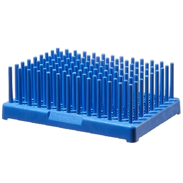桩式试管架，填充聚丙烯，试管大小10-13，蓝色，8/箱，5977-0313，Nalgene，Thermofisher，赛默飞世尔