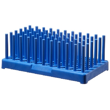 桩式试管架，填充聚丙烯，试管大小14-17，蓝色，8/箱，5977-0317，Nalgene，Thermofisher，赛默飞世尔