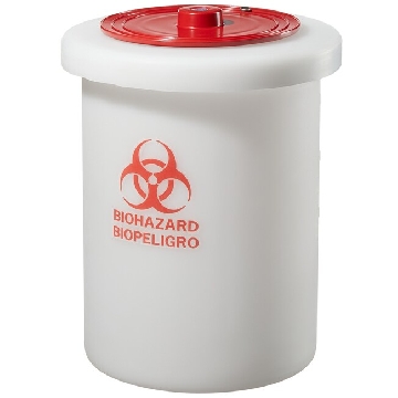 生物危险废品容器，聚丙烯，5加仑容量，1/箱，6370-0005，Nalgene，Thermofisher，赛默飞世尔