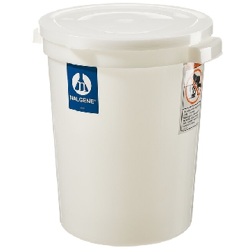 大号圆形容器（带盖）高密度聚乙烯，20L容量，6/箱，7142-0020，Nalgene，Thermofisher，赛默飞世尔