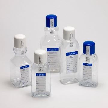 Sterilin™水样瓶，500ml，正方形，有标签，4/箱，WSC500T，Thermofisher，赛默飞世尔
