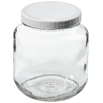 I-Chem 2L SS 矮透明玻璃瓶，未处理，6/箱，120-2000，Thermofisher，赛默飞世尔
