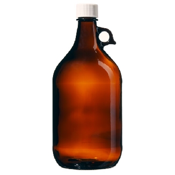 I-Chem 2360ml 琥珀色玻璃罐，未处理，6/箱，145-2360，Thermofisher，赛默飞世尔