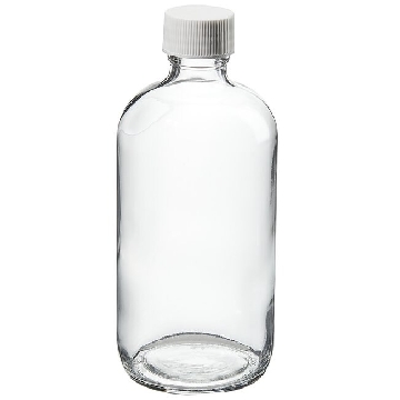 I-Chem 250ml 波士顿圆形透明玻璃瓶，已处理，12/箱，229-0250，Thermofisher，赛默飞世尔