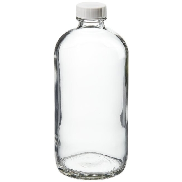 I-Chem 500ml 波士顿圆形透明玻璃瓶，已处理，12/箱，229-0500，Thermofisher，赛默飞世尔