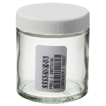 I-Chem 125ml SS 矮透明玻璃瓶，已认证，24/箱，320-0125，Thermofisher，赛默飞世尔