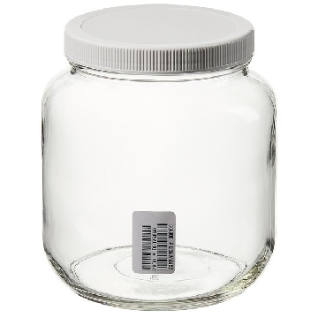 I-Chem 2L 矮透明玻璃瓶，已认证，6/箱，320-2000，Thermofisher，赛默飞世尔