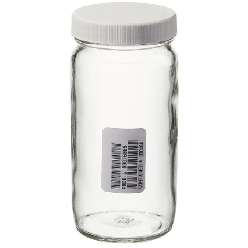 I-Chem 250ml SS 高透明玻璃瓶，已认证，12/箱，321-0250，Thermofisher，赛默飞世尔