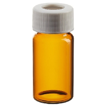 EP 20ml 琥珀色样品瓶，0.125”粘合盖垫，未处理，72/箱，339-20A，EP Scientific，Thermofisher，赛默飞世尔
