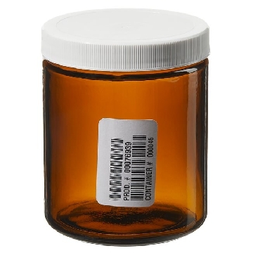 I-Chem 250ml SS 矮琥珀色玻璃瓶，已认证，24/箱，340-0250，Thermofisher，赛默飞世尔