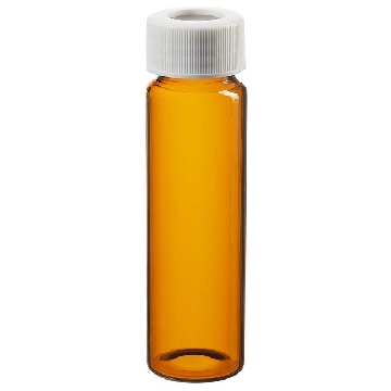 EP 40ml 琥珀色样品瓶，0.125”粘合盖垫，已认证，散装，无条形码，100/箱，GVB-100A，EP Scientific，Thermofisher，赛默飞世尔
