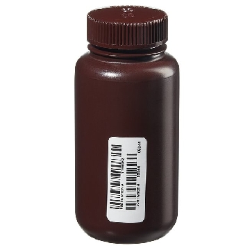 I-Chem Nalgene 250ml琥珀色广口瓶，已认证，72/箱，N301-0250，Thermofisher，赛默飞世尔