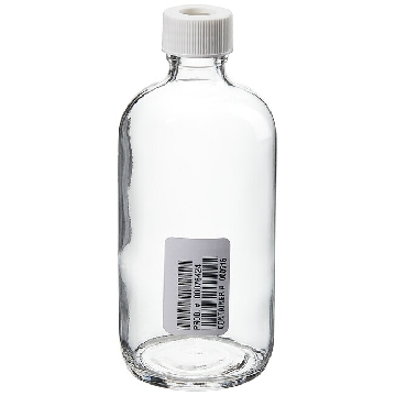 I-Chem 250ml 透明窄口瓶 ， 0.125" 盖垫，已认证，12/箱，S329-0250，Thermofisher，赛默飞世尔