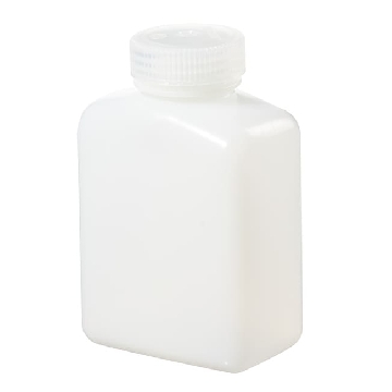 矩形瓶，高密度聚乙烯，500ml容量，125/箱，312007-0016，Nalgene，Thermofisher，赛默飞世尔