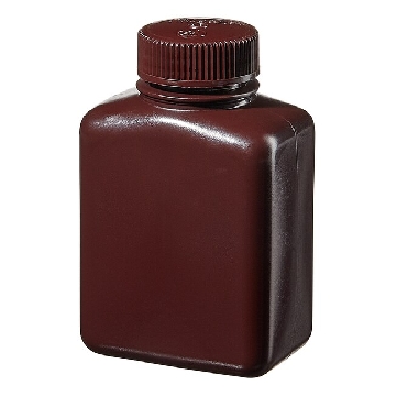 琥珀色矩形瓶，琥珀色高密度聚乙烯，250ml容量，250/箱，312009-0008，Nalgene，Thermofisher，赛默飞世尔