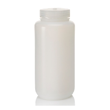 广口圆底瓶，高密度聚乙烯，1000ml容量，50/箱，312104-0032，Nalgene，Thermofisher，赛默飞世尔
