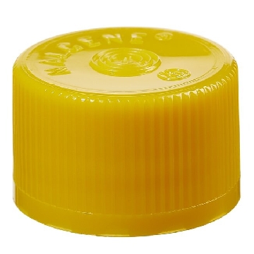 Nalgene具线纹血清瓶盖，高密度聚乙烯，无菌，黄色，2000/箱，342158-0023，Thermofisher，赛默飞世尔