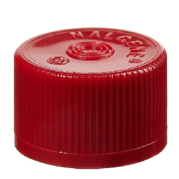 Nalgene具线纹血清瓶盖，高密度聚乙烯，无菌，红色，2000/箱，342158-0025，Thermofisher，赛默飞世尔