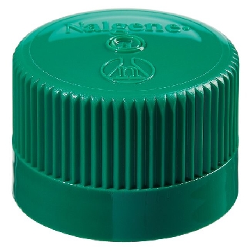 盖，聚丙烯，绿色，38-430，250/箱，362150-4384，Nalgene，Thermofisher，赛默飞世尔