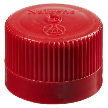 盖，聚丙烯，红色，38-430，250/箱，362150-5384，Nalgene，Thermofisher，赛默飞世尔
