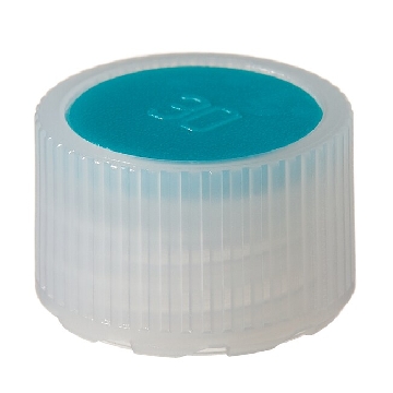 小包装瓶盖，HDPE，11mm凫蓝色，1000/箱，362830-1110，Nalgene，Thermofisher，赛默飞世尔