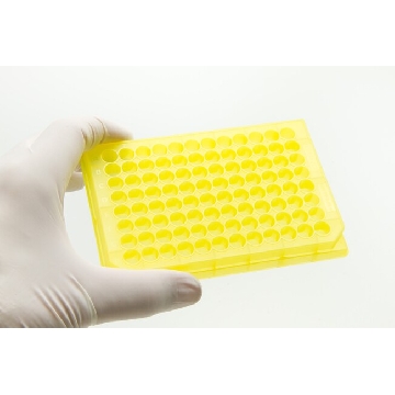Nunc U96 MicroWellTM微孔板，聚丙烯，外部尺寸128*86mm,颜色，黄色，未灭菌，120/箱，267407，Thermofisher，赛默飞世尔