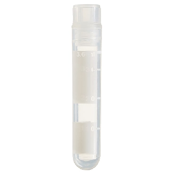 Nunc CryoTubesTM冻存管，内旋盖，聚丙烯冷冻管和内旋盖，已灭菌，具有书写区，建议工作容量3.6ml，总长度70mm，1600/箱，366524，Thermofisher，赛默飞世尔
