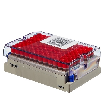 0.5mL2D编码螺旋盖棕色管，红色盖，无菌，480/箱，3743AMB，Matrix，Thermofisher，赛默飞世尔