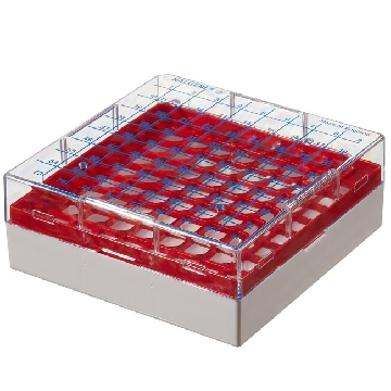 彩色冻存盒，聚碳酸酯，红色，24/箱，867013-0240，Nalgene，Thermofisher，赛默飞世尔