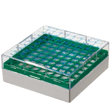彩色冻存盒，聚碳酸酯，绿色，24/箱，867013-0242，Nalgene，Thermofisher，赛默飞世尔