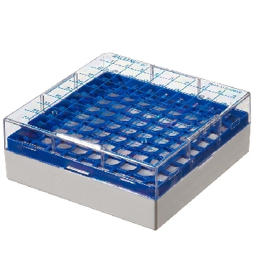 彩色冻存盒，聚碳酸酯，蓝色，24/箱，867013-0243，Nalgene，Thermofisher，赛默飞世尔