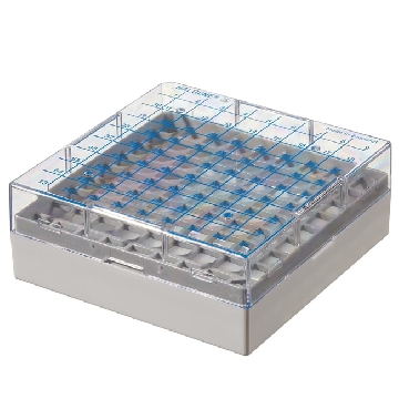 彩色冻存盒，聚碳酸酯，灰色，24/箱，867013-0244，Nalgene，Thermofisher，赛默飞世尔