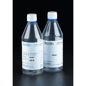 Sterilin™水质取样瓶，20mg/L硫代硫酸钠处理，圆形聚苯乙烯瓶身，HDPE盖子，容量500mL，无菌，70/箱，500WSC，Thermofisher，赛默飞世尔