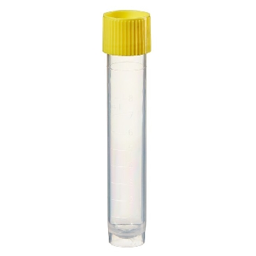 Capitol Vial血清运输管，聚丙烯管身，黄色螺旋盖，容积10mL，非无菌，2000/箱，S40304，Thermofisher，赛默飞世尔