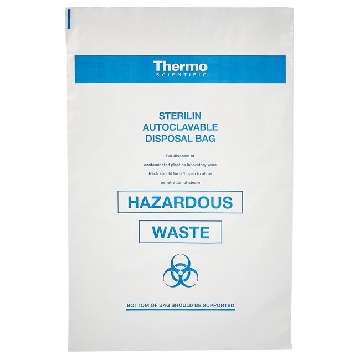 Sterilin™高压灭菌袋，HDPE材质，601 x 406mm，耐受121℃，200/箱，509L，Thermofisher，赛默飞世尔