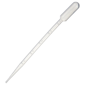 Samco带刻度滴管, 未灭菌, to 5mL, 白色盒装，5000/箱，728NL，Thermofisher，赛默飞世尔