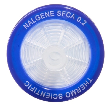 针头滤器，无菌，0.2um SFCA滤膜，25mm，125/箱，723-9920，Nalgene，Thermofisher，赛默飞世尔