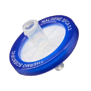 针头滤器，未灭菌，0.2um SFCA滤膜，25mm，500/箱，724-2020，Nalgene，Thermofisher，赛默飞世尔