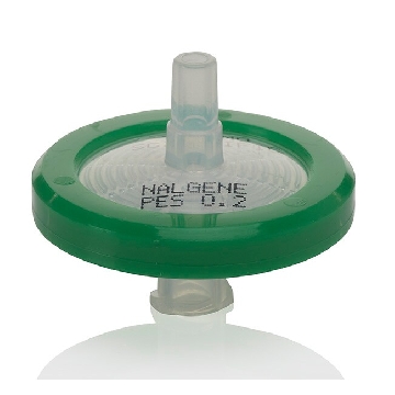 针头滤器，无菌，0.2um聚醚砜（PES）膜，25mm，50/箱，725-2520，Nalgene，Thermofisher，赛默飞世尔