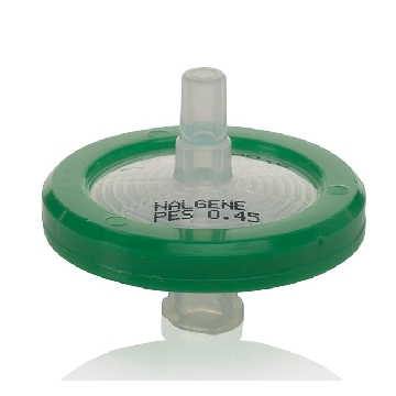 针头滤器，无菌，0.45um聚醚砜（PES）膜，25mm，50/箱，725-2545，Nalgene，Thermofisher，赛默飞世尔